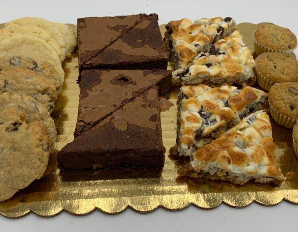 Cookie and Bar Platter Cakes